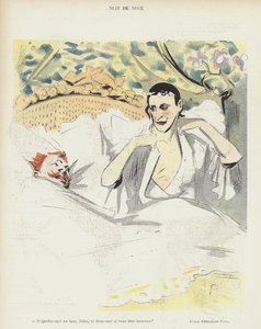 Svatební noc. Ilustrace pro Le Rire