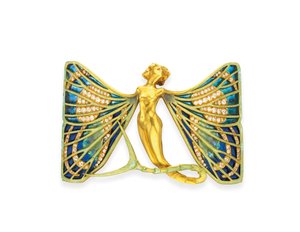 Secesní obojek pro psy "Sylph", kolem roku 1900