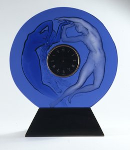 Le Jour et la Nuit (Den a noc), 1926 (skleněná obruba hodin)