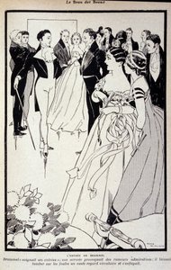 Reprezentace George Bryana Brummela známého jako Beau Brummel (1778 - 1840), krále Dandyů. Ilustrace René Vincent. 19. století od Rene Vincent