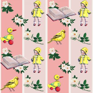 Roztomilé panenky a růže od Renee Machan Cottagecore Artist