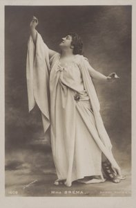 Marie Brema, anglická mezzosopranistka od Reutlinger Studio