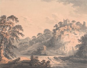 Hrad Knaresborough, Yorkshire od Rev. William Gilpin