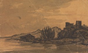 Krajina s domem na břehu řeky od Rev. William Gilpin