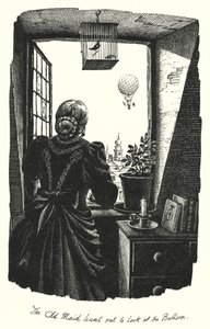 Hans Christian Andersen: Hrdlo láhve (litho)