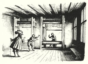 Hans Christian Andersen: Císařovy nové šaty (litho) od Rex (after) Whistler