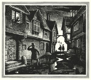 Hans Christian Andersen: The Galoshes Of Fortune (litho) od Rex (after) Whistler