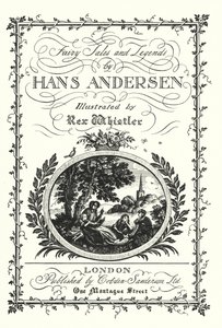 Titulní strana pro Pohádky a legendy od Hanse Andersena (litho) od Rex (after) Whistler