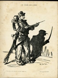 Ilustrace Ricardo Flores (1878-1918) v Le Lire, 22/01/10 - Apaches in the Armee - Apaches proxenetes - Shadow/light od Ricardo Flores