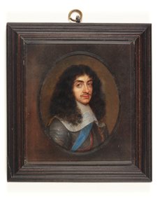 Karel II (akvarel na pergamenu)