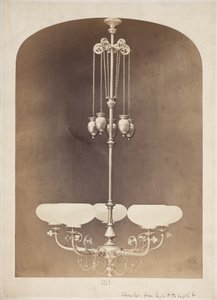 Gasolier, c 1880 od John Pardon