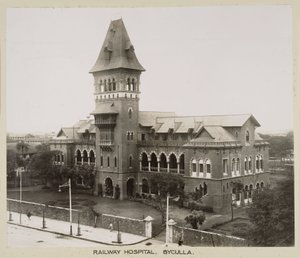 Nemocnice Železniční nemocnice Byculla, Indie, c 1930 od John Pardon