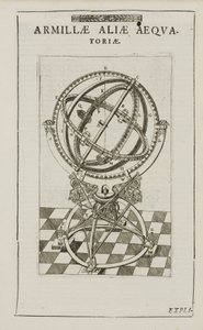 Rovníková armilární sféra Tycha Brahe, c 1580 od John Pardon