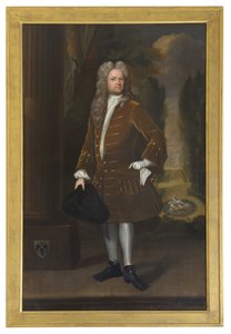 William Stukeley, kolem roku 1726 (olej na plátně) od Richard (attr. to) Collins