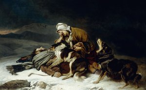 Ztraceni v bouři, od Richard Ansdell