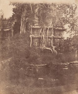 Chrám v Hallibeedu, Indie, 1856-1857 (foto) od Richard Banner Oakeley