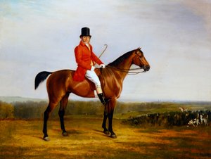 Isaac Sadler na lovci ze zálivu (olej na plátně) od Richard Barrett Davis