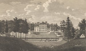Bradborne, poblíž Sevenoke, v hrabství Kent, od Edwarda Hasteda, The History and ..., 1777-90.
