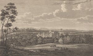 Hrad Hever v hrabství Kent, od Edwarda Hasteda, The History and Topographical..., 1777-90.