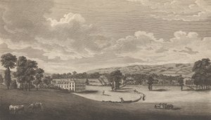 Preston Hall v Aylesfordu, v hrabství Kent, od Edwarda Hasteda, The History and..., 1777-90.