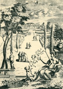 "Flóra", 1686, 1944. od Richard Blome