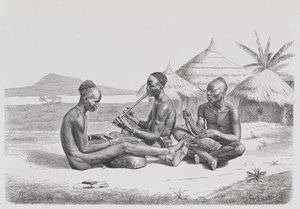 Shuli black hraje hudbu, z 