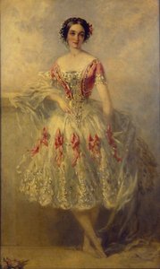 Portrét Marie-Adeline Plunkett, 1854.