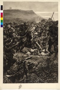 Útok jezdectva od Richard Caton Woodville