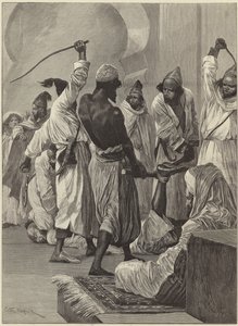 Ranní „zábava“ v Kasbah