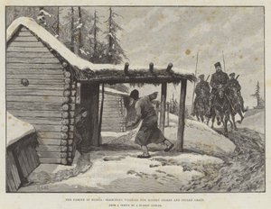 Hladomor v Rusku, hledání ve vesnicích po skrytých obchodech a ukradeném obilí