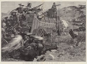 Válka Matabili v Jižní Africe, Útok na Laager of Wagons