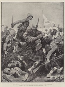 Soudan Advance, Seaforth Highlanders nutící Mahmud