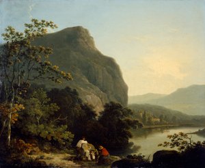 „Klasická krajina s jezerem“, 1788