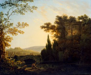 „Klasická krajina s chrámem“, 1788