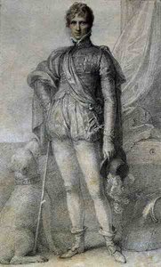 Charles, 4. hrabě z Harringtonu (černá olova tónovaná akvarelem) od Richard Cosway