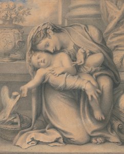 Madonna a dítě od Richard Cosway