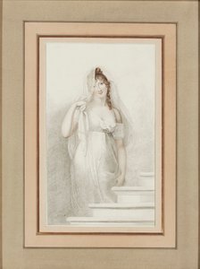 Portrét Madame Recamier 1777-1849. od Richard Cosway