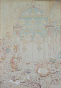 Fantasy of the Egyptian Hareme, 1865 od Richard Dadd