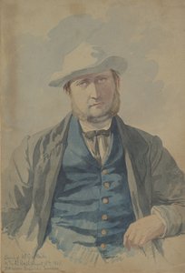 Portrét pana George Baileyho, 1855. od Richard Dadd