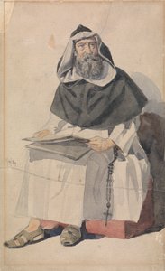 Portrét mnicha od Richard Dadd