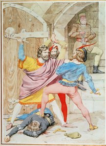 Smrt Richarda II., 1852 od Richard Dadd