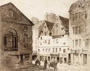 Lady Warkstairs a Union Hall (lept) od Richard Davidson Winter