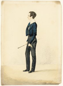 Chlapec v obojku Eton od Richard Dighton