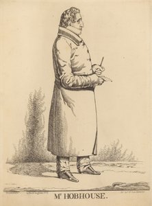 Pane Hobhouse od Richard Dighton