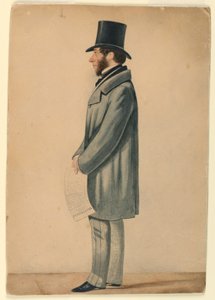Portrét neznámého muže od Richard Dighton