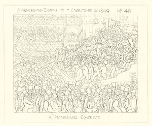 1849, Promenádní koncert od Richard Doyle