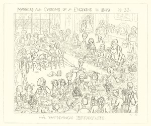 1849, Svatební snídaně od Richard Doyle