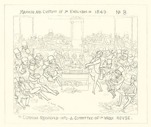 1849 se sněmovna usnesla na výbor celé sněmovny od Richard Doyle