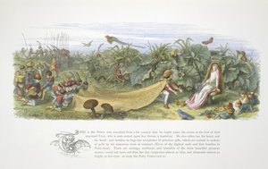 Princ nabízející dárky od Richard Doyle