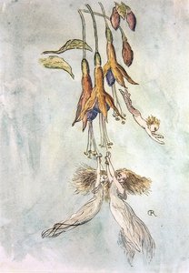 Hodování mezi fusakiemi (akvarel na papíře) od Richard Doyle